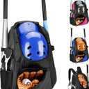 DAREKUKU Youth Baseball Backpack, Softball Bag for Boys & Girls, Breathable T-Ball & Baseball Equipment & Gear