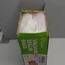 Vacuum Sealer Bags, 30 Reusable Vacuum Sealer Bags for Food, BPA-Free, Meal Prep and Sous Vide Cooking,Works for Handheld Sealer and Vac Sealer Machine with External Vacuum Systems