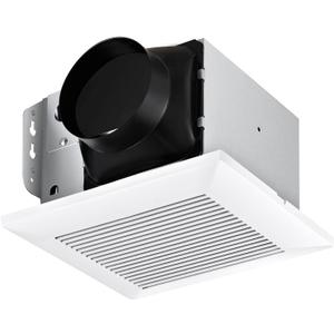 JOEAONZ Bathroom Exhaust Fan 110 CFM Very Quiet with Matel Housing, Ceiling Mount Ventilation Fan Large Air-flow Capacity, Energy-Saving Household Bath Vent Extractor, White Plastic Grille