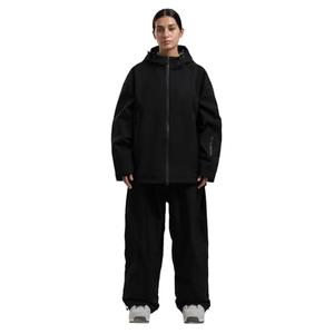 GSOU SNOW Women Ski Jacket and Pants Set Men Snowboard Jacket Baggy Snow Suit Waterproof Windproof Insulation Ski suit