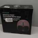 Nekteck Shiatsu Foot Massager Machine with Soothing Heat, FSA Eligible Air Compression Deep Kneading Therapy, Improve Blood Circulation and Foot Wellness, Relax for Home Office Use, HSA Eligible (Brown (Regular))