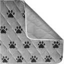 Mr. Peanut's Washable Pee Pads for Dogs 3 Pack Reusable Puppy Pet Training Pads Waterproof Super Absorbing Pet Carrier Protector Mat (18" x 10")