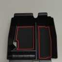 PIMCAR Center Console Organizer for Jeep Wrangler JL/JLU (2018-2026) & Gladiator JT (2020-2026) | Armrest Storage Tray | Interior Accessories (Not for JK/JKU) | Red Liner Trim