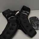 ZELUS Weighted Vest, 25lb Weight Vest with Reflective Stripe for Workout, Strength Training, Running, Fitness, Muscle Building, Weight Loss, Weightlifting Weight 25lb