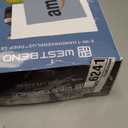 West Bend Hand Mixer Plus with Immersion Blender Attachment, 6 Speed Options with Ergonomic Handle and Snap-On Storage Case, 250-Watts, Black