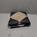 GarveeHome Easy Jute Rugs 2x8 Checkered Kitchen Runner Rugs Non Skid Washable Stain Resistant Indoor Outdoor Rugs for Living Room, Bedroom, Dining, Patio - Farmhouse Style Black (Black-checkerboard-1)