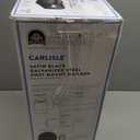 Architectural Mailboxes 8760B-10 Carlisle Postmount Mailbox, Medium, Black