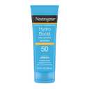 Neutrogena Hydro Boost Water Gel Sunscreen SPF 50, OilFree Hydrating & WaterResistant Face & Body Sunscreen Lotion, NonGreasy, Broad Spectrum, Lightweight Moisturizer, 3 fl oz