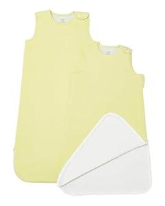 Attababy Sleep Sacks 0-12 M Pastel Yellow,2 pcs