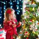 Christmas Tree Decorations 55PCS Exquisite Christmas Tree Decorative Hanging Ornaments Holiday Xmas Ornaments Christmas Decorations Indoors Home Decor