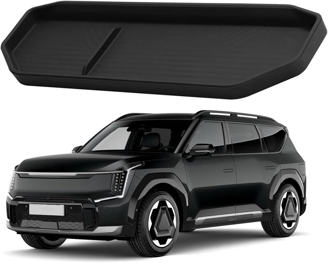 Behind The Screen Storage Box for KIA EV9 2024 2025 Center Console Organizer Dashboard Storage Box Fit 12.3-inch Screen Interior Accessories