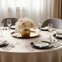 HIKAA 45-Piece Silverware Set with Organizer, Heavy Duty Stainless Steel Flatware for 8, Cutlery Utensil Sets with Serving Utensils, Mirror Polished, Dishwasher Safe