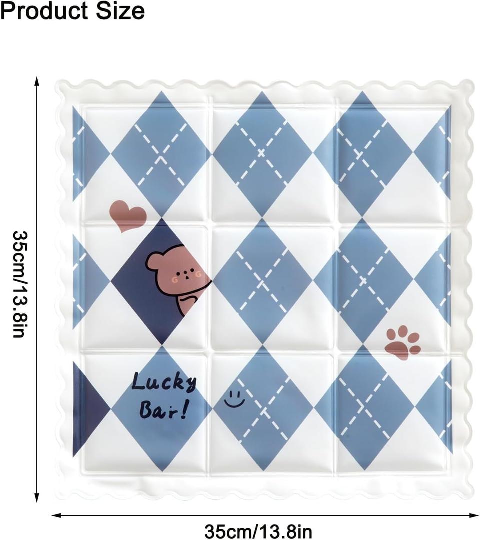 Pet Cooling Pad Summer Dog House Cat Sleeping Pad Dog and Cat Cooling Gel Pad Dirty and Cool Resistant Sleeping Pad 