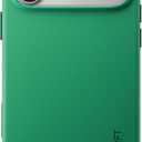 MOFT for iPhone 17 Pro Max Case- MOVAS Snap Case, MagSafe Compatible, Soft-Touch Vegan Leather, Classic Minimalist Design, Lightweight, Stain-Resistant & Camera Protection, Oz Green