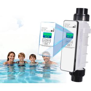 Salt Cell Chlorine Generator Replacement Fit for Pentair Intellichlor IC40 (Replaces 520555) - 40K Gallon Saltwater Chlorinator System for Inground Pools - Pool Chlorine Generator