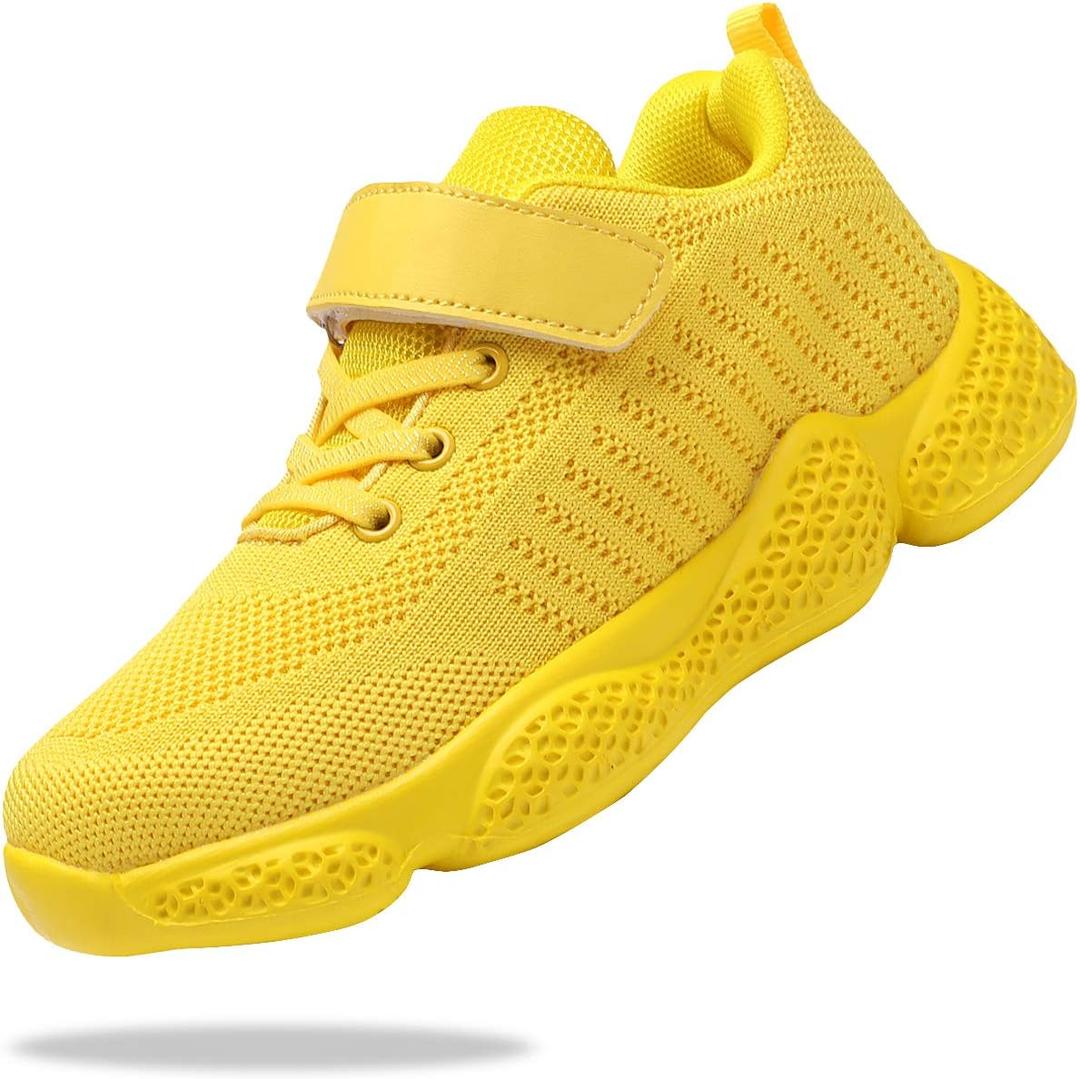 Santiro Boys Shoes Girls Kids Sneakers Tennis Running Shoes, 2 little kid