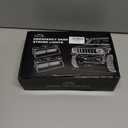 Emergency Dash Strobe Lights,Red White Safety Flashing Warning Hazard Windshield Visor Light Bars,Traffic Advisor Light Bar for Volunteer Firefighter Vehicles, Trucks Cars(2x9 inch, 48LEDs)