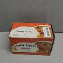 DAZZLE BRIGHT Halloween 300 LED String Lights, 100FT Connectable String Lights with 8 Lighting Modes, Halloween Decorations for Party Carnival Supplies, Indoor Outdoor Yard Garden Decor (Orange)