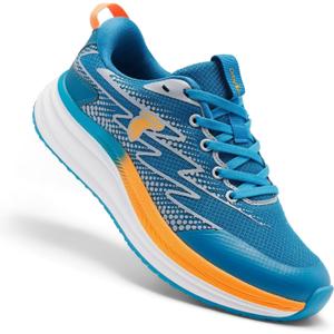 Men's Orthopedic Road Running Shoes: Comfortable Arch Supports Plantar Fasciitis Orthotic Sports Fashion Sneakers, Casual Outdoor Hiking Tennis Athletic Walking Shoes for Foot Heel and Pain Relief