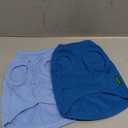 Blue Royal Dog & Cat Shirt, Unisex X-Small, 2-Pack, Cotton, Polyester, Solid, All-Season, Breathable, Stretchy, Lightweight