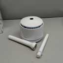 MR.SIGA Toilet Plunger with Holder, Heavy Duty Toilet Plunger and Holder Combo for Bathroom Cleaning, White