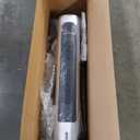 Windowless Portable Air Conditioner Ac Unit with Remote,37 Ventless Evaporative Air Cooler,Quiet Swamp Cooler for 4 Modes, Ductless Tower Fan For 12H Timer, Ice Packs for home White