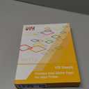 QYH Premium Printable Vinyl for Inkjet Printer-120 Matte Waterproof Sticker Paper 8.5" x 11" White Decal Labels