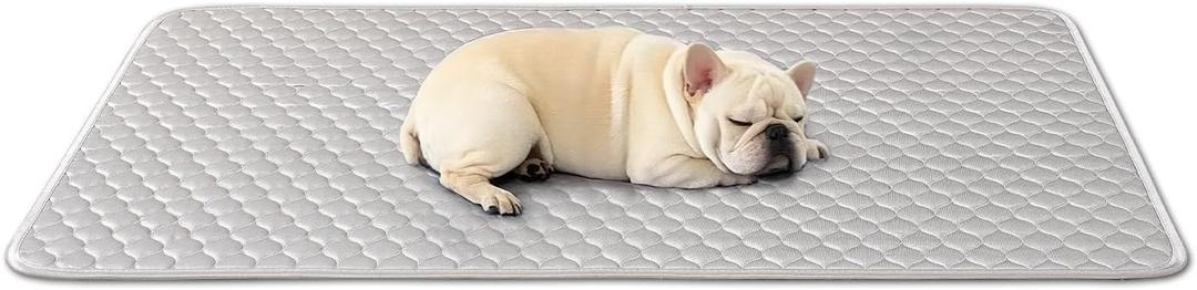 Crate Pads for Dog Cages Soft Tricot Kennel Pad Anti-Slip Dog Bed Mat for Crates Durable Washable All Season Pet Beds Grey 24180.2inch