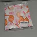 MBZJSDKHLK Women's Halloween Pajamas Set Silk Satin Ghost Pumpkin Print Long Sleeve Button Down Shirt 2 Piece Pjs Shorts Sets, L