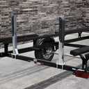 Extreme Max 3005.3787 Heavy-Duty 30" Pontoon Trailer Guide-Ons with Non-Marking Coating for 3" Trailer Frames - Includes 2 Guide-Ons