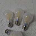 PHILIPS LED 60W A19 4-Pack WhiteDial Mult-CCT (5000K) 800 Lumen (7W = 60W) Dimmable Frosted Flicker-Free Light Bulbs