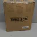 Snuggle Sac Leopard Throw Blanket for Couch Bed Sofa 50x60 inches, Reversible Beige Leopard Blanket Ultra Soft Cozy Blankets for Women Mothers Birthday Gifts