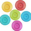 2 x Shower Drain Hair Catcher, Sink Strainer, 24-Pack