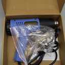 Heat Gun 572 & 1112 Dual Temperature Control Heavy Duty Heat Gun' with 4 Nozzles Fast Heating Overload Protection Hot Air Gun For Shrink Tubing, Vinyl Wrap, Crafting,Resin,5Ft Power Cord