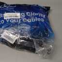 Ultra Clarity Cables Cat 6 Ethernet Cable 100 ft, Outdoor&Indoor 10Gbps Ethernet Cable, High Speed Cat6 Cable RJ45 LAN Internet Cable for Computer, Router, Modem, PS4/5, Xbox, Gaming - Black