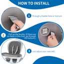Adjustable High Chair Straps Replacement Compatible with Ingenuity for Most for Most 5 Point High Chairs,Secure Buckle,1PC