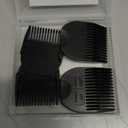 4 Pack Guards for Manscaped Lawn Mower 3.0 - Adjustable Lawnmower 3.0 Trimmer Guards with Organizer, Waterproof Guide Comb Replacement for Manscaped 3.0 Attachments, Cutting Lengths from 1/8" to 1/2"