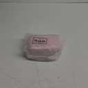 Small Genuine Leather Purse Quilted Crossbody Bag for Women, Mini Top-Handle Shoulder Handbag w/Gold Chain Strap