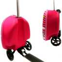 Fast Forward Hello Kitty 2-in-1 Kids Scooter Suitcase & Ride-on Carry-on Luggage Lightweight Travel Case with Built-in Kick Scooter