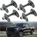 Camber Bolts Kit for Chevy Silverado 1500 2500 3500 GMC Sierra 1500 2500 3500 2WD 4WD; 4 Pcs Caster/Camber Alignment Bolt