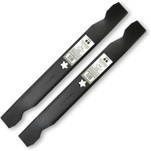 Terre Products, 2 Pack High Lift Lawn Mower Blades, 42 Inch Deck, Compatible with Craftsman LT1000, Ariens, Husqvarna, Poulan, Snapper, Sears, Replacement for 138971, 134149, 138498, 532138971