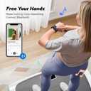 MERACH Vibration Plate Exercise Machine, 3D & 4D Vibration Plate for Lymphatic Drainage Weight Loss with 2 Tension Ropes, Whole Body Vibration Platform for Women Men, Exercise Equipment for Home