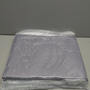 MEEXPAWS Litter Box Enclosure Splash Guard, Top Entry Cat Litter Box Shield with Slot Design Metal Grate, Dog Proof Privacy Screen Cover with Mat, Large White (24.8x16.8x23.6 Inch)