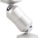 The Original Dual Magnetic Movable Phone Holder and Tablet Mount (Silver)