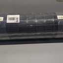 Welded Wire Fencing 36 Inch x 100 Foot, 2 Inch x 3 Inch 16GA Black Hardware Cloth PVC Coated Garden Border Fencing Roll Vinyl Coating Metal Wire Mesh for Yard Vegetable Goat Protection Poultry Netting