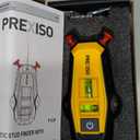 PREXISO 2-in-1 Line Laser Level with Magnetic Stud Finder, Compact Wood Detector with Bubble Vials for Accurate Marking, Multi Surface Wall Scanner Tool for Hanging Pictures Non-Electronic Stud Finder