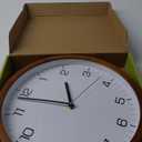 HZDHCLH Wall Clocks Battery Operated,12 inch Silent Non Ticking Modern Wall Clock for Living Room Bedroom Kitchen Office Classroom Decor (Olive Green and Gold)