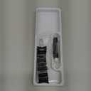 GOLDTOLUCK No Gap Stainless Steel Band Compatible with Samsung Galaxy Watch 8 7 6 5 4 Classic FE Pro Ultra 40mm 44mm 46mm 43mm 47mm 45mm 42mm Replacement Men Women Milanese Metal Elegant Casual (Black)