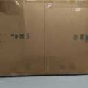 20 x 20 inches Luxury Leather Square Oversized Service Tray, Ottoman & Coffee Tray for Family Dinner, Out-of-House Picnic & Party (Beige)