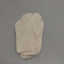 Cottonique Latex-free Socks (2 pack) (Small, Ivory)